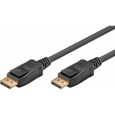 Laidas DisplayPort - DisplayPort  v2.0 (K-K) 8K (60Hz) 2m gold Goobay 